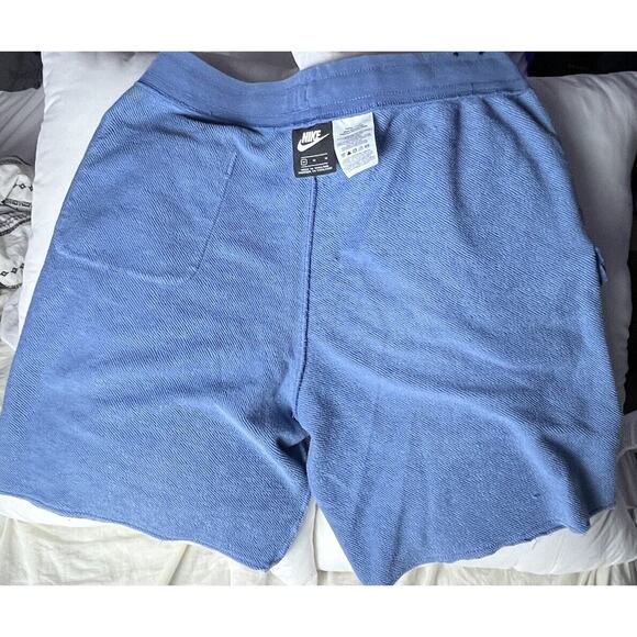 Nike Men Activewear Shorts M French Terry Sweats Logo Pockets Drawstring READ*** - Picture 9 of 11